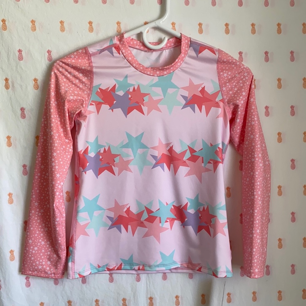 NWT Submarine Rashguard Big Girl Size: 12 🍉👙